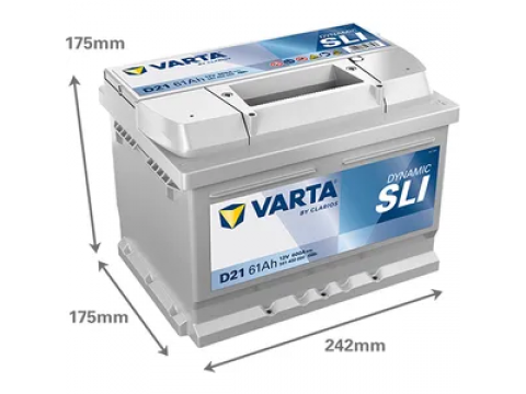 Varta D21 Silver Dynamic 561 400 060 (075)