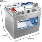 Varta D48 Blue Dynamic 560 411 054 (005R) Varta D48 Blue Dynamic 560 411 054 (005R)