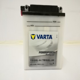 Varta YB12AL-A2 Funstart Wet Motorcycle Battery (512 013 012) (YB12ALA2) (YB12AL-A) 12V 12Ah Varta Funstart Wet