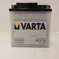 Varta YB12B-B2 Funstart Wet Motorcycle Battery (512 012 012) (YB12BB2) 12V 12Ah