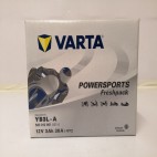 Varta YB3L-A Funstart Wet Motorcycle Battery (503 012 001) (YB3LA) 12V 3Ah Varta Funstart Wet
