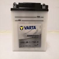 Varta YB9-B Funstart Wet Motorcycle Battery (509 014 008) (YB9B) (12N9-4B-1) 12V 9Ah
