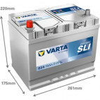 Varta E24 Blue Dynamic 570 413 063 (069/031) Varta Agricultural