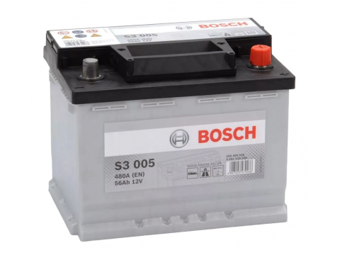 BOSCH 027 56Ah 480 CCA Car Battery 