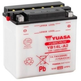 Yuasa YB14LA2 12v 14Ah Motorcycle Battery (YB14LA-2) 