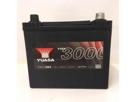 YUASA YBX3054 40Ah 330 CCA Car Battery 