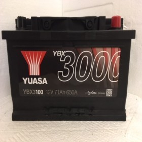 YUASA YBX3100 71Ah 650 CCA Car Battery 