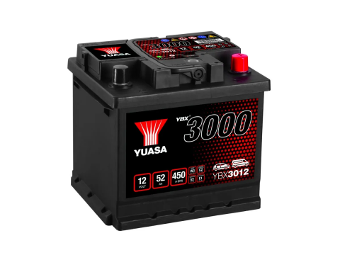 YUASA YBX3012 50Ah 420 CCA Car Battery 