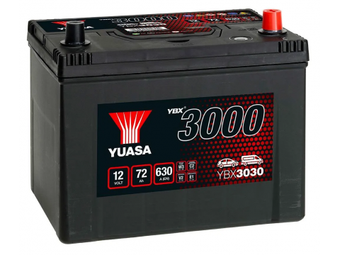 YUASA YBX3030 70Ah 570 CCA Car Battery 