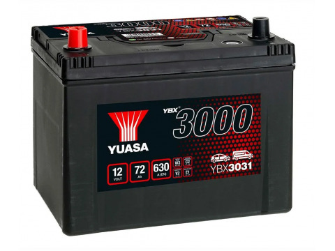 YUASA YBX3031 70Ah 570 CCA Car Battery 