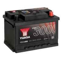 YUASA YBX3065 56Ah 500CCA 065 Car Battery