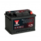 YUASA YBX3075 60Ah 550 CCA Car Battery 