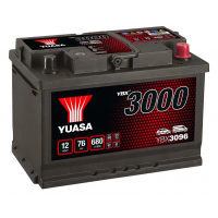 YUASA YBX3096 75Ah 650CCA 096 Car Battery