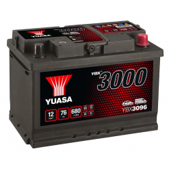 YUASA YBX3096 75Ah 650 CCA Car Battery 