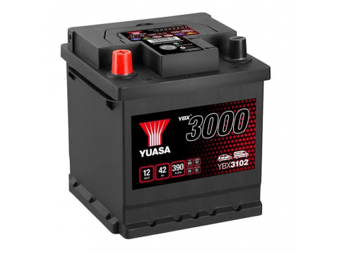 YUASA YBX3102 40Ah 360 CCA Car Battery YUASA YBX3102 40Ah 360 CCA Car Battery