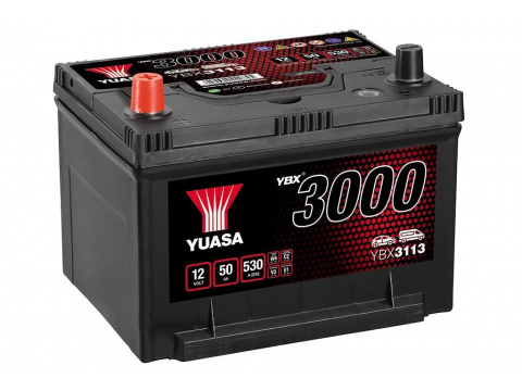 YUASA YBX3113 50Ah 530 CCA Car Battery 