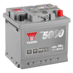 YUASA YBX5012 52Ah 480 CCA Car Battery 