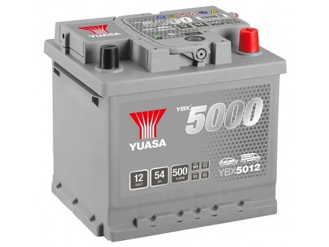 YUASA YBX5012 52Ah 480 CCA Car Battery 
