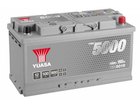 YUASA YBX5019 100Ah 900 CCA Car Battery YUASA YBX5019 100Ah 900 CCA Car Battery