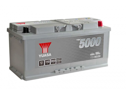 YUASA YBX5020 110Ah 900 CCA Car Battery 