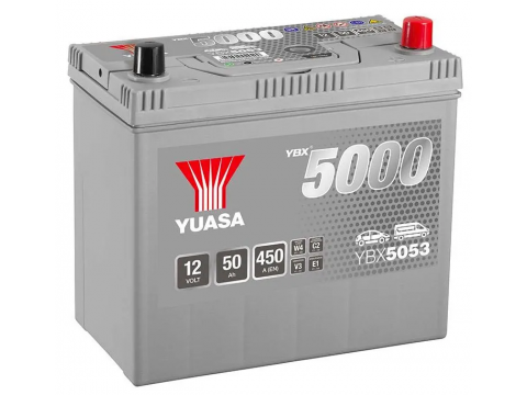 YUASA YBX5053 48Ah 430 CCA Car Battery 