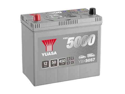 YUASA YBX5057 48Ah 430 CCA Car Battery 
