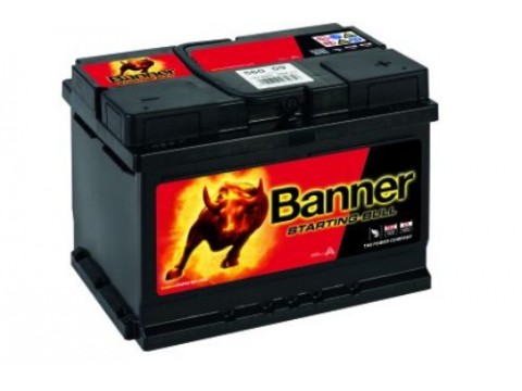 Banner 075 12v 60Ah 480CCA Car Battery (560 09) (075) 