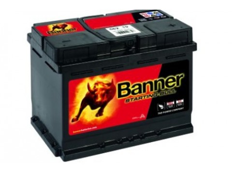 Banner 027 12v 62Ah 480CCA Car Battery (562 19) (027) Banner 027 12v 62Ah 480CCA Car Battery (562 19) (027)