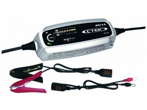 CTEK MXS 5.0 Battery Charger (MXS5.0) 12 Volt Chargers