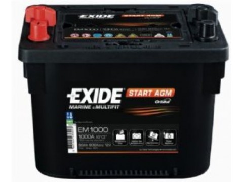 Exide EM900 Start Orbital AGM (005R) Exide Agricultural
