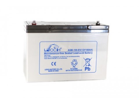 Leoch LPC12-100 (12V 100AH) (LPC100-12) (AGM110EV)(AGM100EV) Leoch Industrial