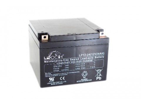 Leoch LPC12-24 Mobility Battery (12V 24AH) (24-12) Leoch Industrial