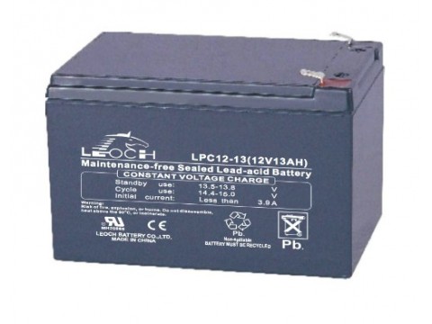 Leoch LPC12-13 Mobility Battery (12V 13AH) (LPC13-12) (12-12) (AGM15EV)  Leoch Alarm