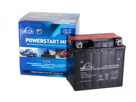 Leoch YTX5L-BS 12v 4Ah Motorcycle Battery Leoch Mototcycle