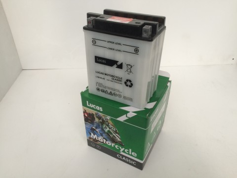 Lucas YB14LA2 14Ah  Motor Cycle Battery Lucas Motorcycle 