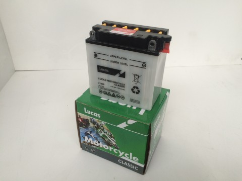 Lucas YB9B 9Ah  Motor Cycle Battery Lucas Motorcycle 