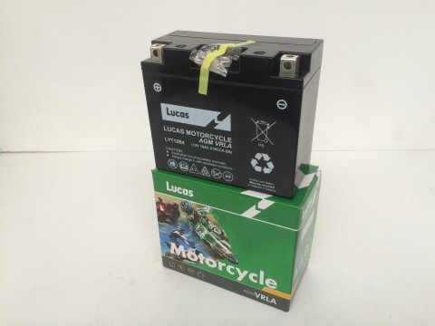 Lucas YT12B4 10Ah  Motor Cycle Battery Lucas Motorcycle 