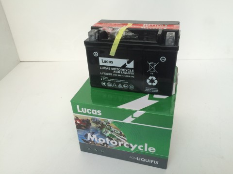 Lucas YTX9BS 8Ah  Motor Cycle Battery Lucas Motorcycle 