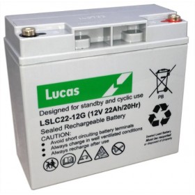 Lucas LSLC22-12 Golf Trolley Battery (22-12) Lucas Alarm