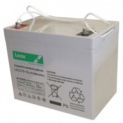 Lucas LSLC75-12 Mobility Battery (75-12) Leoch Leisure