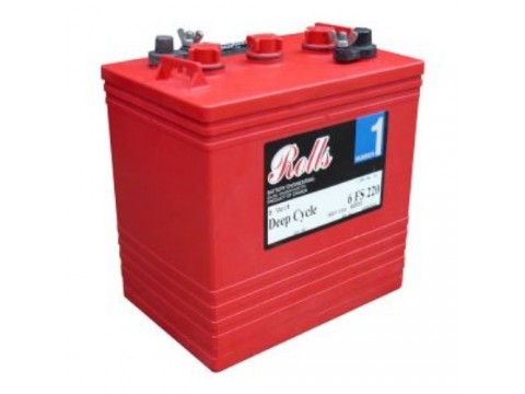 Rolls 6V 6-FS-235 Deep Cycle Battery Rolls Golf Buggy