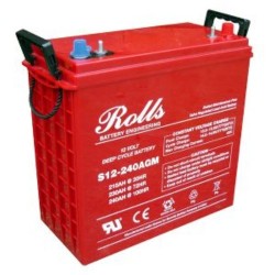Rolls 12V S12-240AGM Deep Cycle Battery Rolls Marine