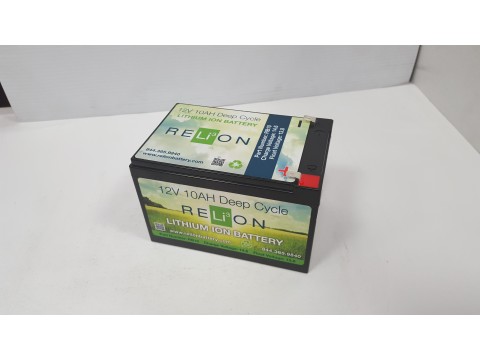 Relion Lithium RB10DP 12v 10Ah Lithium Battery Lithium