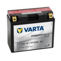 Varta YT12B-BS Funstart AGM Motorcycle Battery (512 901 019) (YT12BBS) (YT12B-4) 12V 12Ah