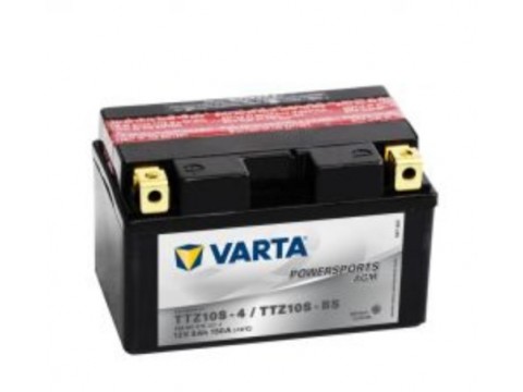 Varta YTZ10S-BS Funstart AGM Motorcycle Battery (508 901 015) (YTZ10SBS) 12V 8Ah Varta Funstart AGM