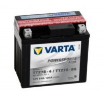 Varta TTZ7S-BS Funstart AGM Motorcycle Battery (507 902 011) (YTZ7SBS) 12V 5Ah