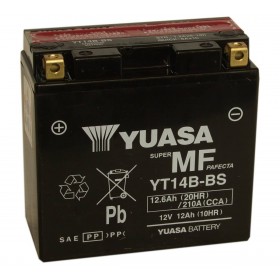 Yuasa YT14B-BS 12v 12.6Ah AGM Motorcycle Battery 