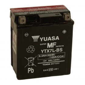 Yuasa YTX7L-BS 12v 6.3Ah Motorcycle AGM Battery 
