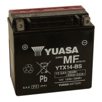 Yuasa YTX14BS 12V 12.6Ah Motorcycle AGM Battery YTX14-BS